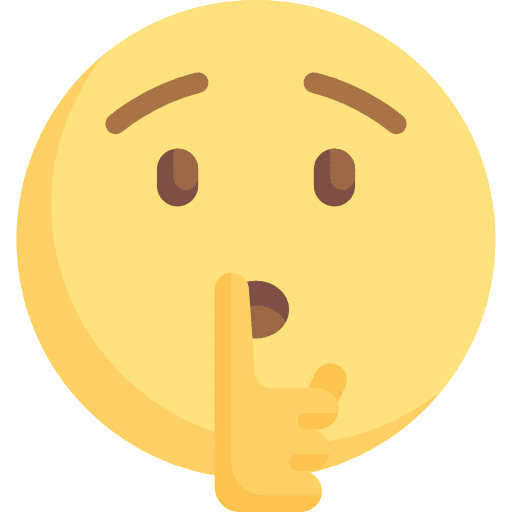 Silent emoticons feelings emoji icon