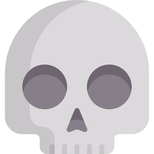 Skull feelings smileys kill icon
