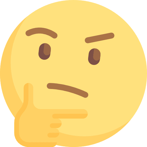 Thinking thoughtful emoji emoji thinking icon
