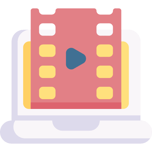 Video editing art and design video editor film editing icon Video editing art and design video editor film editing icon