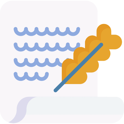 Writing quill history cultures icon Writing quill history cultures icon