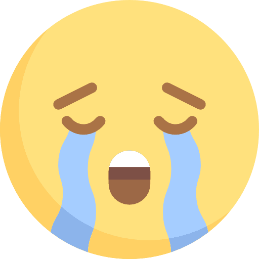 Crying smileys crying emoticons icon
