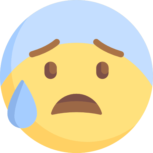 Embarrassed feelings emoji emoticons icon