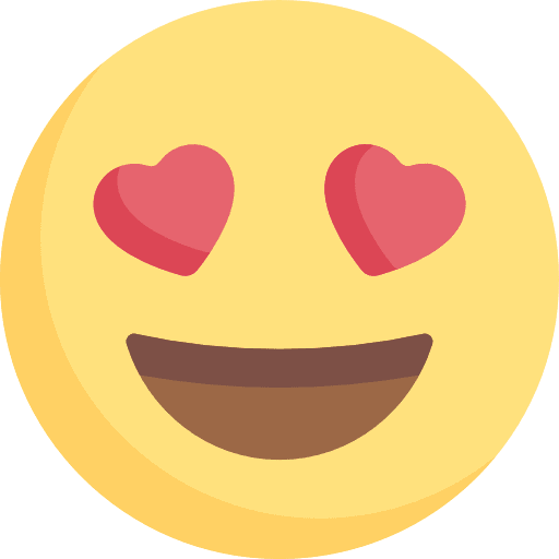 In love emoji smileys emoticons icon