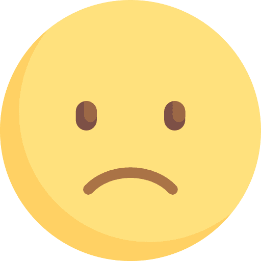 Sad emoji miserable emoji smileys icon