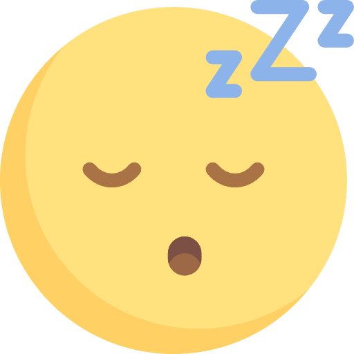 Sleeping emoticons feelings smileys icon