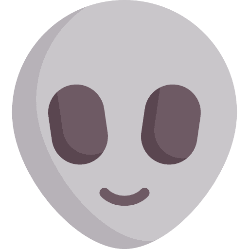 Alien emoticons smileys feelings icon