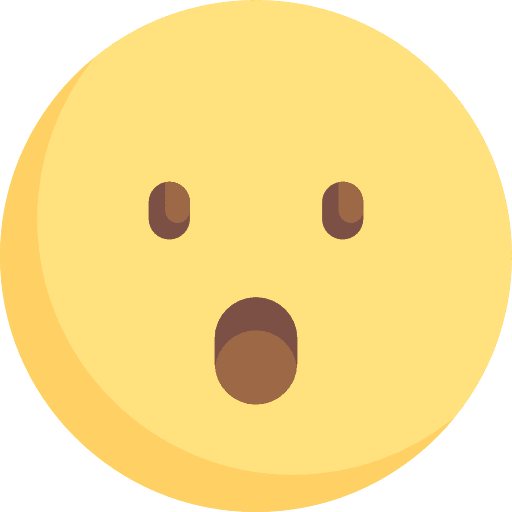 Shocked emoticons shocked smileys icon