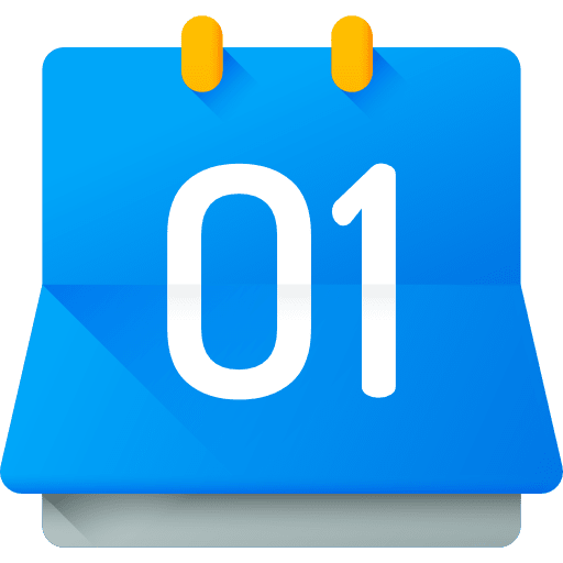 Calendar daily calendar appointment wall calendar icon