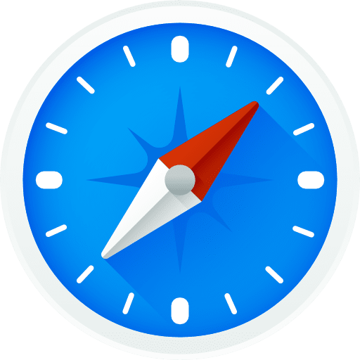 Compass technology orientation location icon