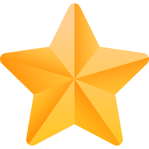 Favourites gold star shine favourites icon