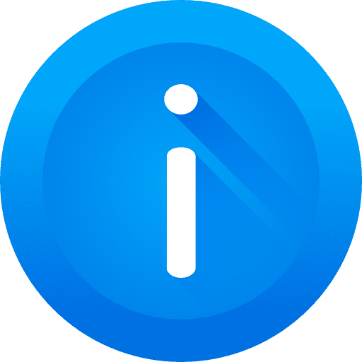 Info info about questions icon