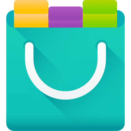 Shop commerce and shopping shopping shopping bag icon