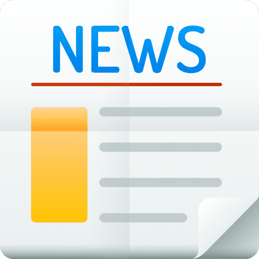 News files and folders news news report icon