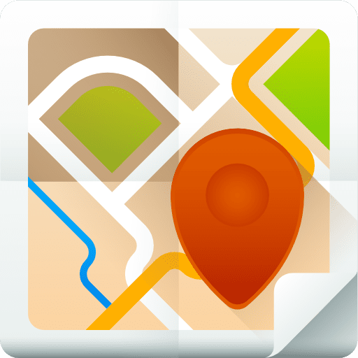Maps street map locations pin icon