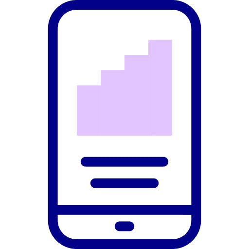 Bar chart mobile analytics mobile bar chart icon Bar chart mobile analytics mobile bar chart icon