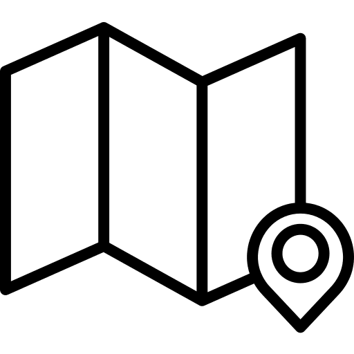 Address location pin maps location icon