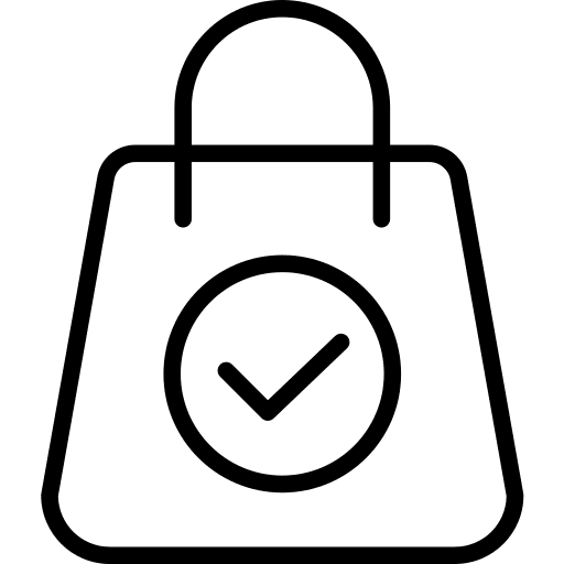 Shopping bag bag business supermarket icon