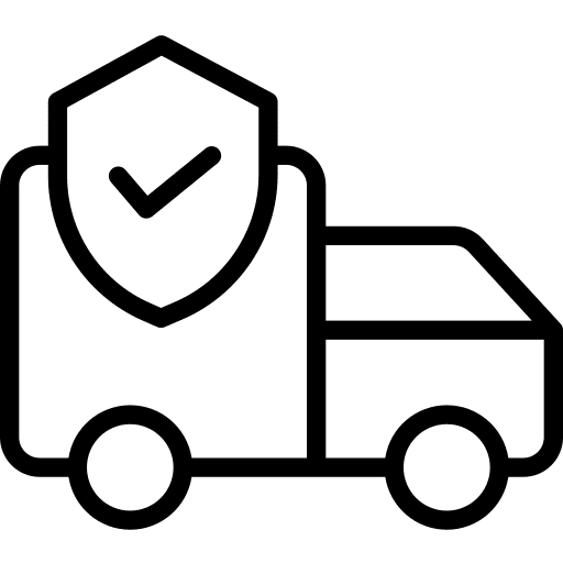 Truck vehicle accident travel icon