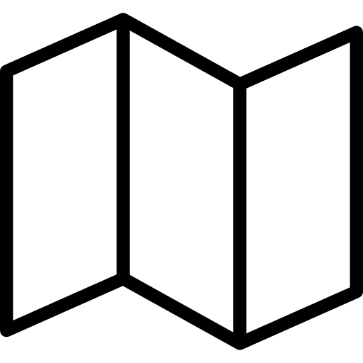 Map geography map interface icon