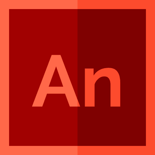 Animate file archive format icon