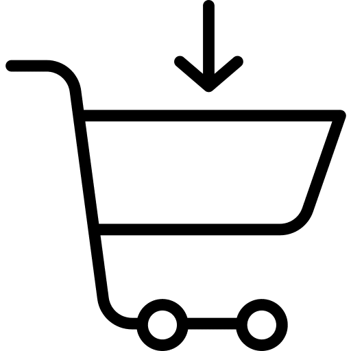 Shopping cart shopping store supermarket online shop icon