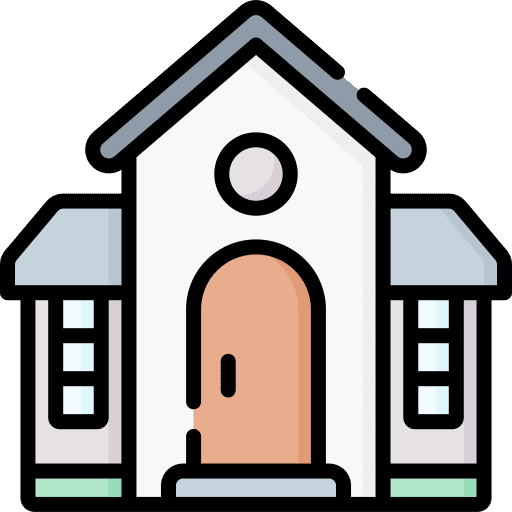 College university education school icon College university education school icon