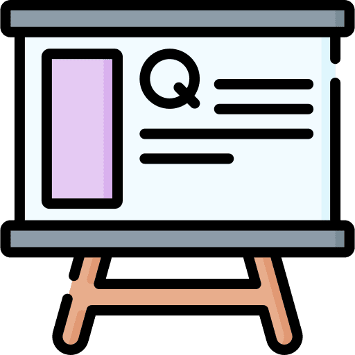 Presentation presentation university classroom icon Presentation presentation university classroom icon
