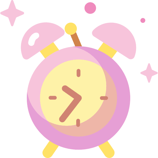 Alarm clock tool time time and date icon