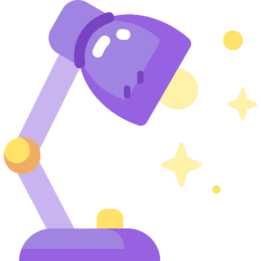 Desk lamp desk lamp interior adjustable lamp icon