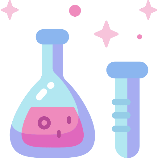 Flask science lab laboratory icon