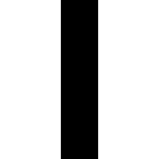 I i typographical alphabet icon