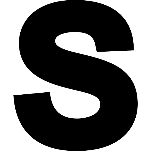S consonant s letter s icon S consonant s letter s icon