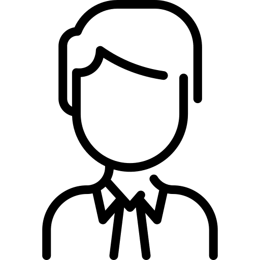 Man avatar user people icon