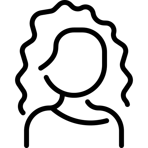 Woman dress user people icon