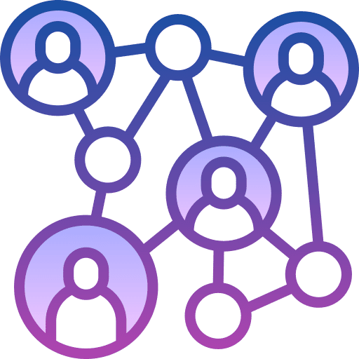 Social network social media connector social icon