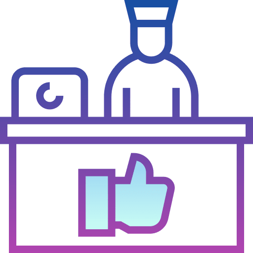 Agency social media like user icon Agency social media like user icon