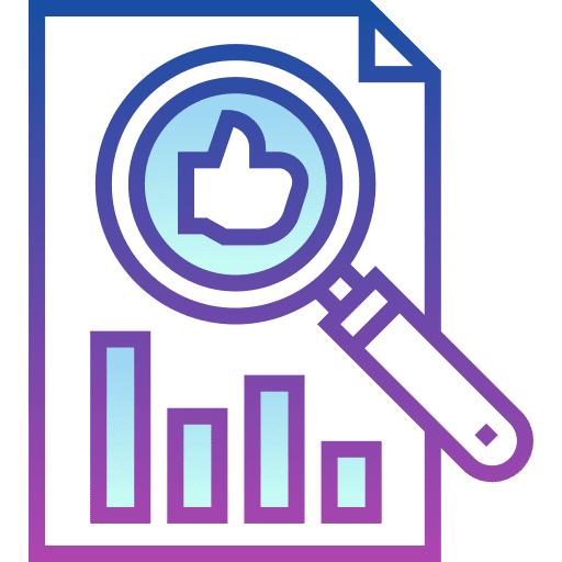 Research bar graph thumbs up research icon Research bar graph thumbs up research icon