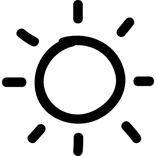 Bright hand drawn interface symbol outline hand drawn symbol bright icon