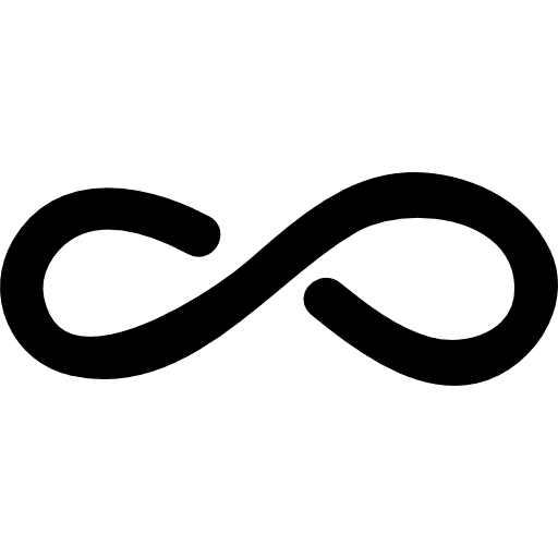 Infinite hand drawn sign hand drawn sign drawing icon