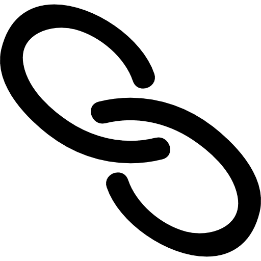 Link hand drawn interface symbol symbols interface chains icon