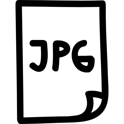 Jpg hand drawn file symbol files hand drawn file icon