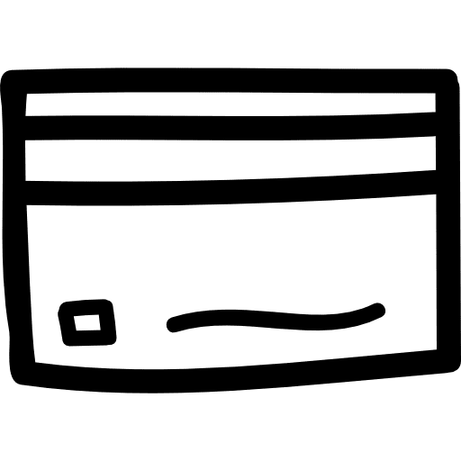 Window hand drawn symbol window page hand drawn icon