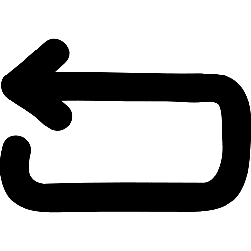 Reload hand drawn arrow hand drawn arrows symbols icon