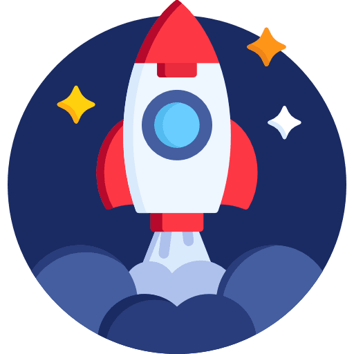 Project start accelerate booster icon