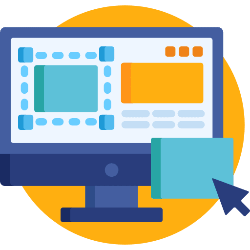 Ux web website design web design icon