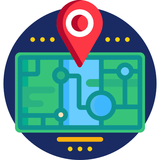 Location seo find maps and location icon Location seo find maps and location icon