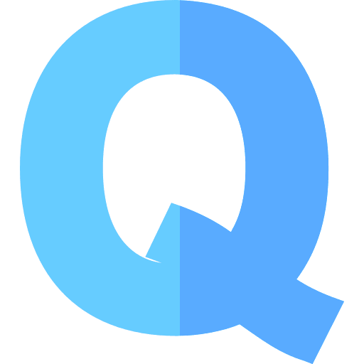 Q consonant abecedary shapes and symbols icon Q consonant abecedary shapes and symbols icon