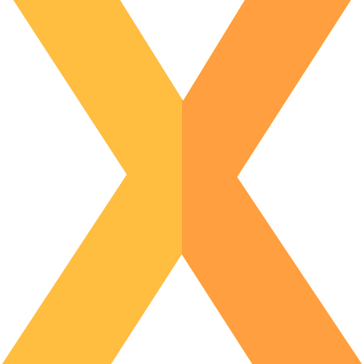 X signaling x abecedary icon X signaling x abecedary icon