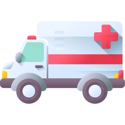 Ambulance contagious healthcare and medical sickness icon